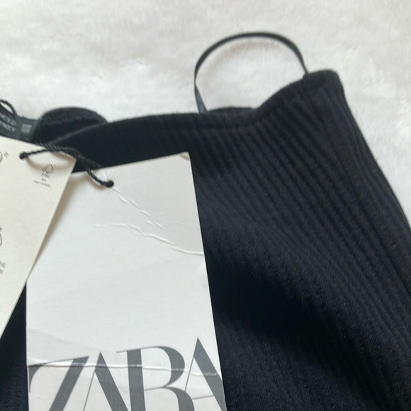 Zara: Black One-Shoulder Dress- M - Picture 5 of 14